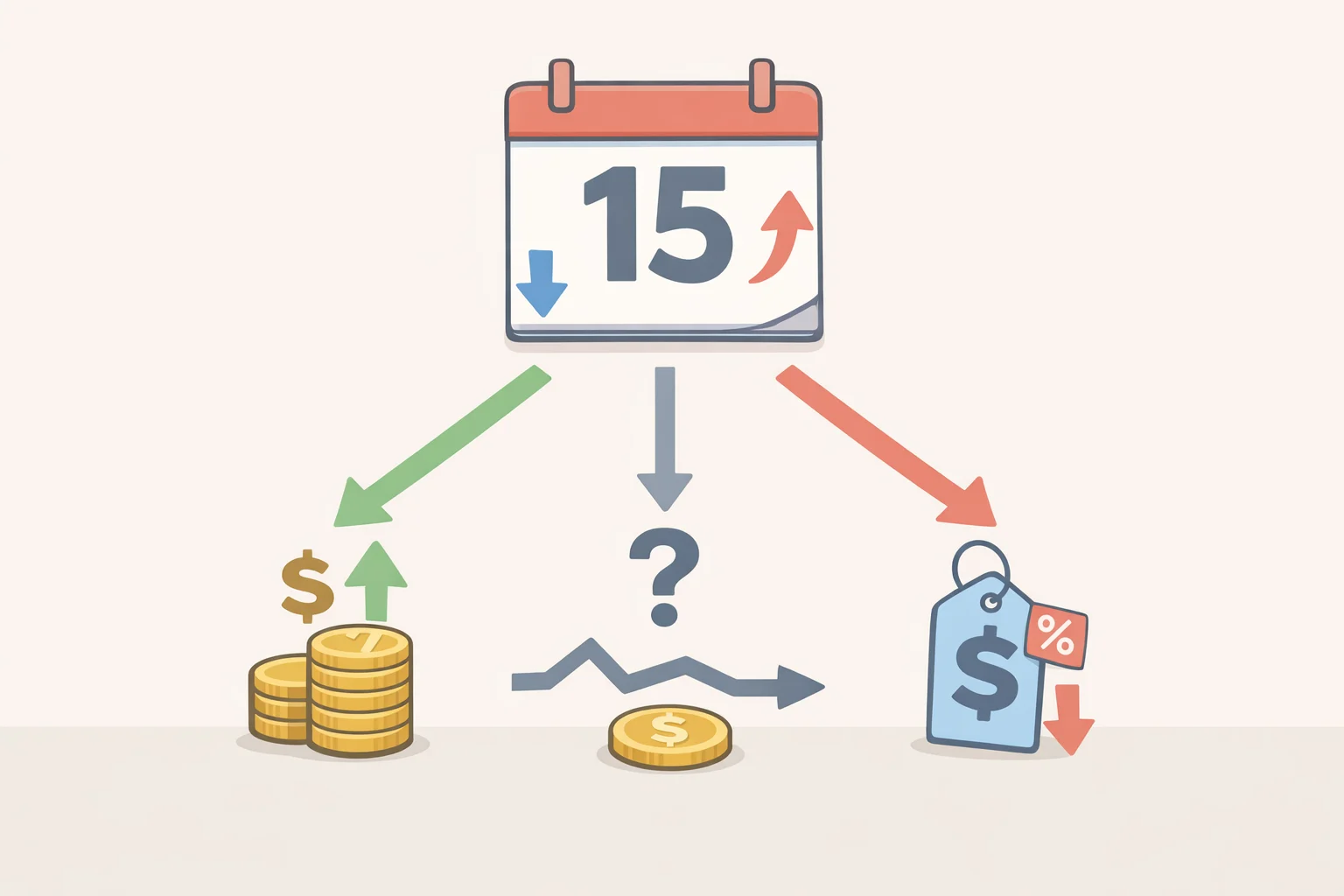 Comparison graphic showing two unresolved pricing outcomes after July 15—whether the $10 increase applies to Pocket 5/Flip 2 current sale prices or higher MSRPs