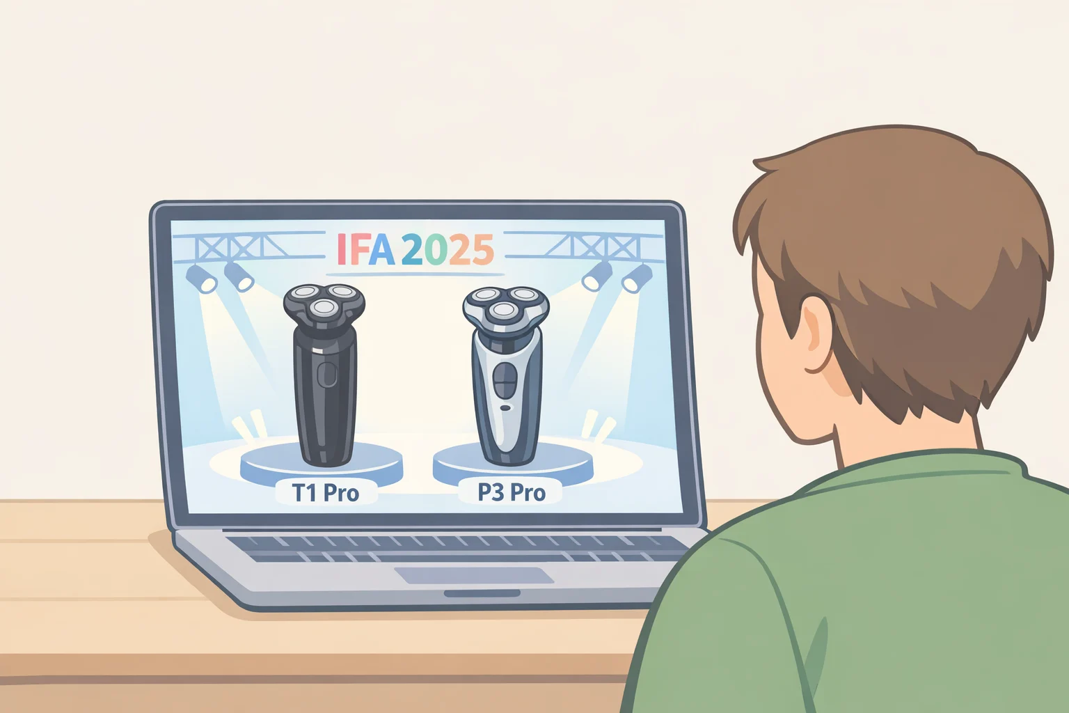 Launch announcement graphic for Laifen P3 Pro and T1 Pro debuting at IFA 2025 in Berlin, showing release date for sale starting September 19