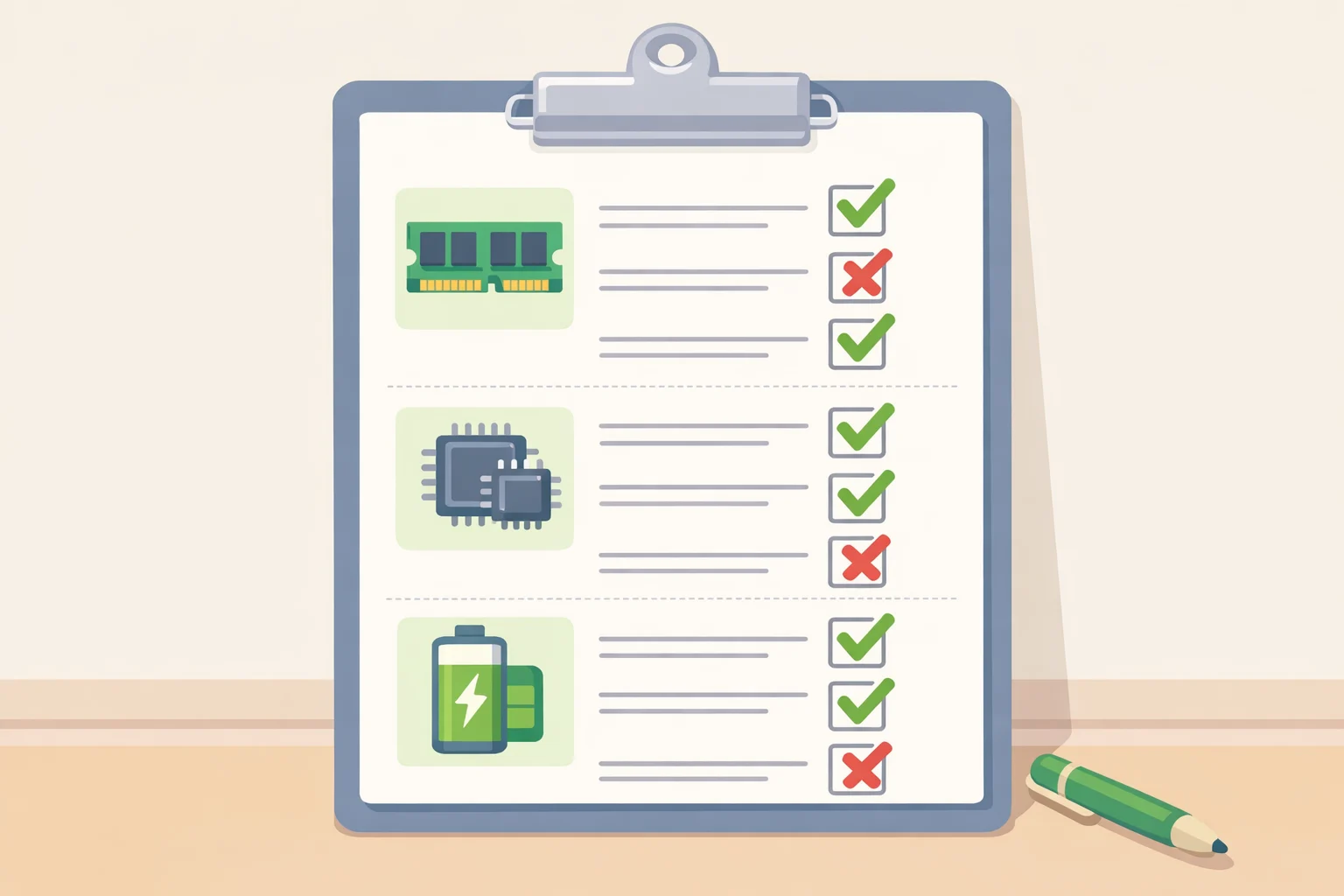 Launch verification checklist graphic showing what to confirm at the Pixel Watch 5 August release: on-device Gemini features that require 3GB RAM, hidden hardware upgrades, and battery improvements