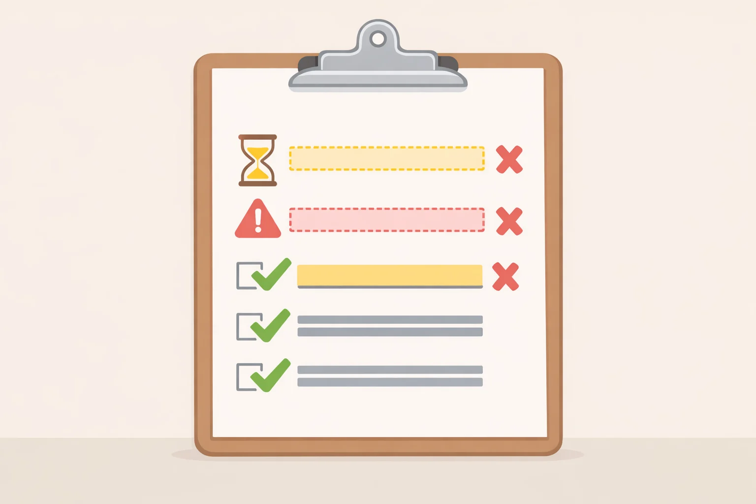 Illustration of a privacy disclosure checklist next to Facebook Verified terms, with key items like video selfie retention time and failed-verification options left unanswered