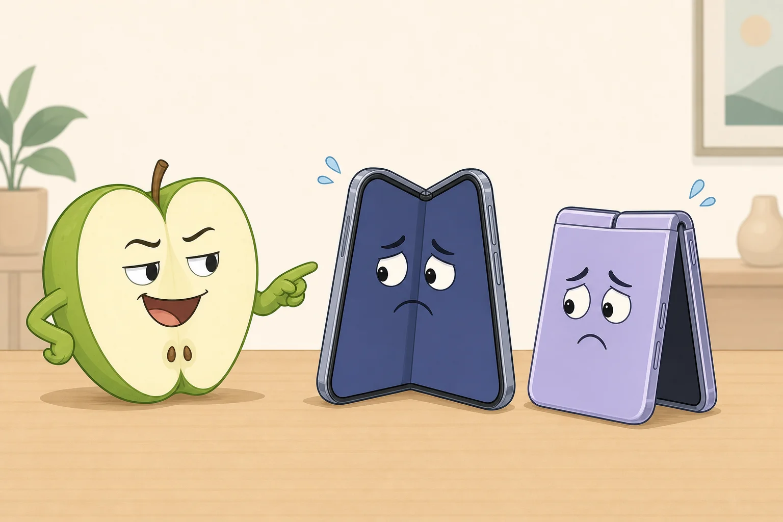 Samsung iPhone Duo Ad: What Fold 8 Claims Do and Don't Prove | Techwalla